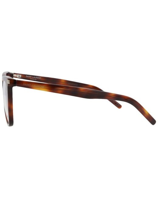 Saint Laurent Brown Gucci 56Mm Optical Frames