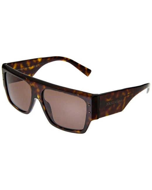 Dolce & Gabbana Brown 56mm Sunglasses
