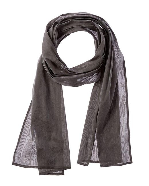 Max Mara Gray S Silk-Blend Scarf