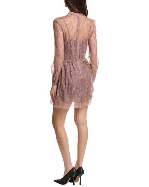 Valentino Pink Lace Abiti Donna