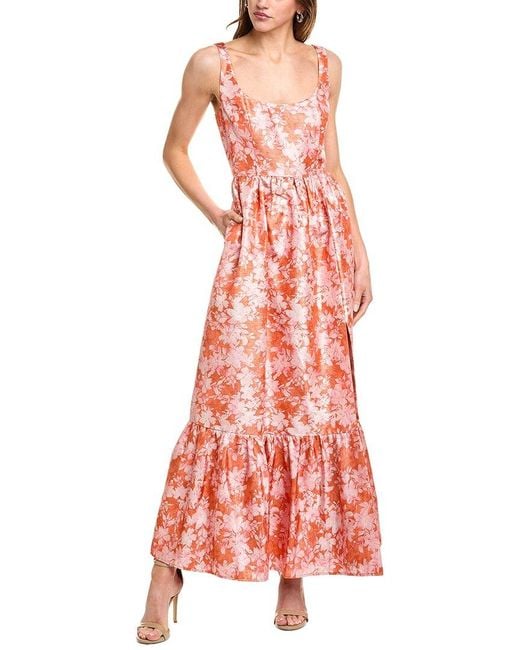 Hutch Red Beanie Maxi Dress