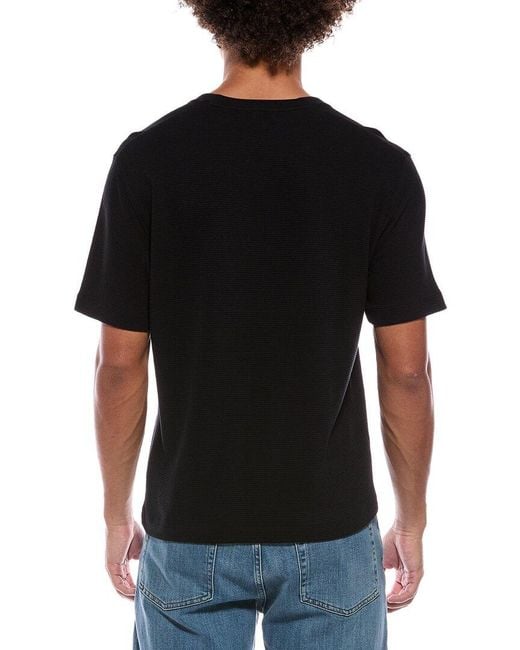 Theory Black Delroy T-shirt for men