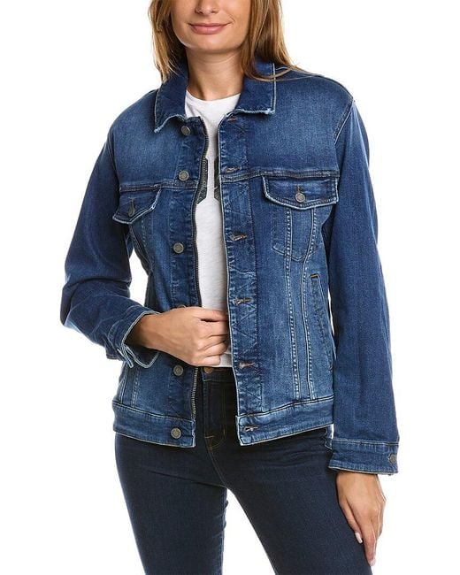 Zadig & Voltaire Kase Denim Jacket in Blue Lyst