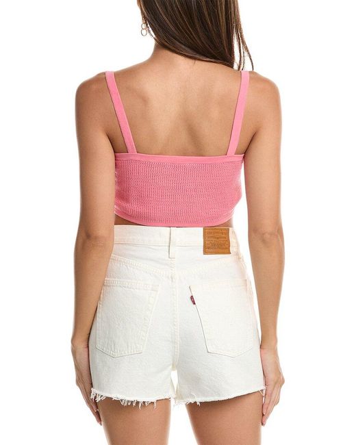 Pinko Pink Teruel Top