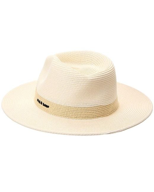 Rag & Bone Natural City Straw Hat