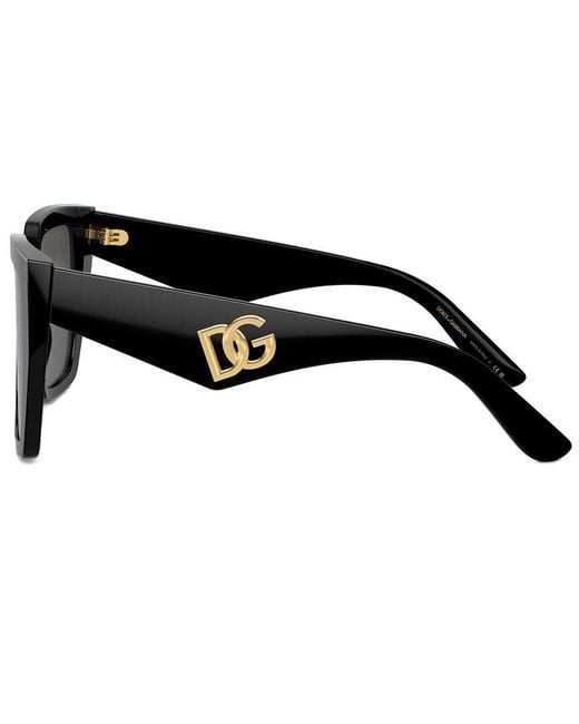 Dolce & Gabbana Black Dg4438 55mm Sunglasses