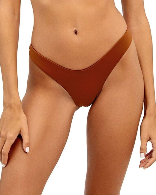ViX Brown Giulia Brazilian Bikini Bottom
