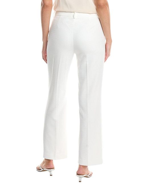 Tahari White Petite Pant