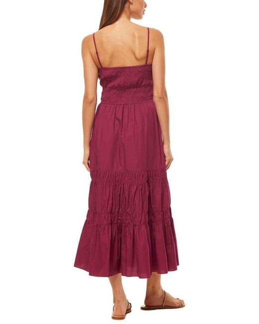 MISA Los Angles Red Rula Dress
