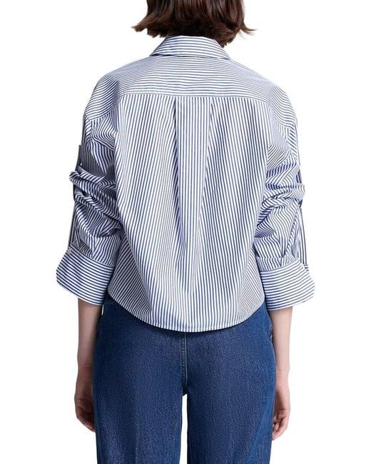 A.L.C. Blue Maude Top