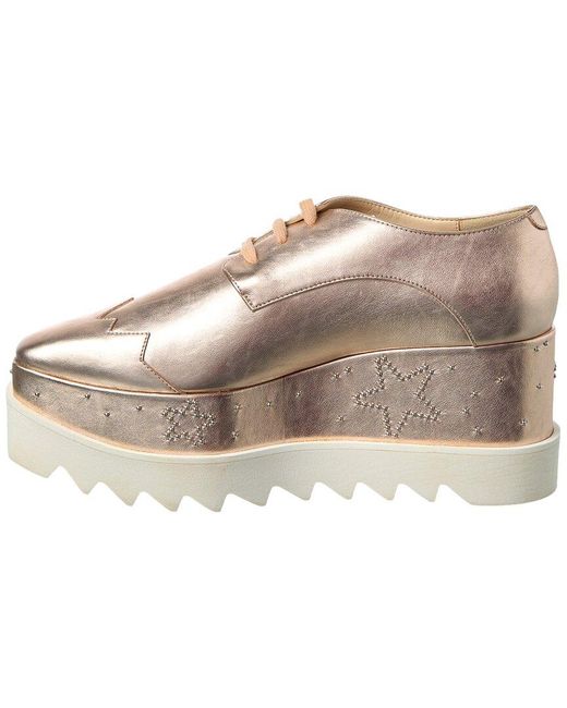 Stella McCartney White Elyse Platform Sneaker