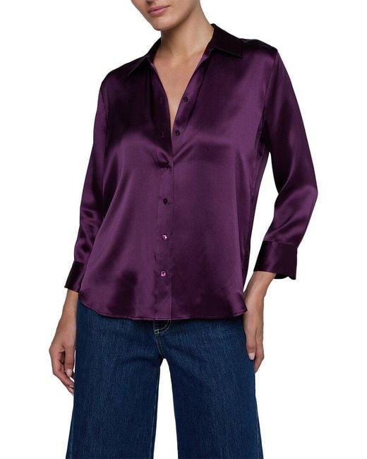 L'Agence Purple Dani Top