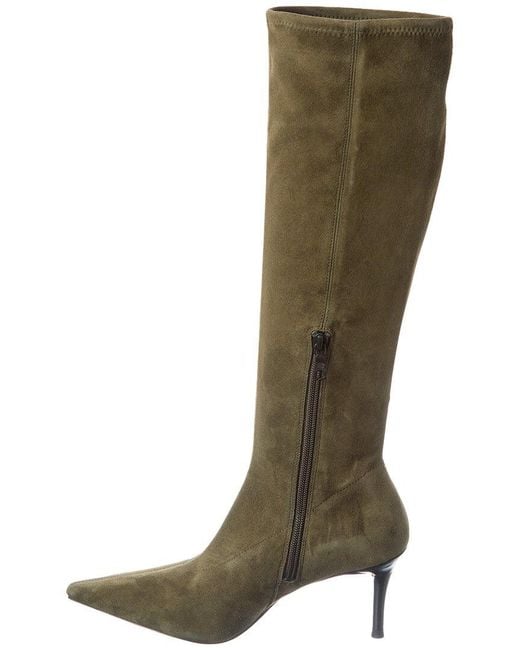 Rag & Bone Green Mercer Suede Knee-High Boot