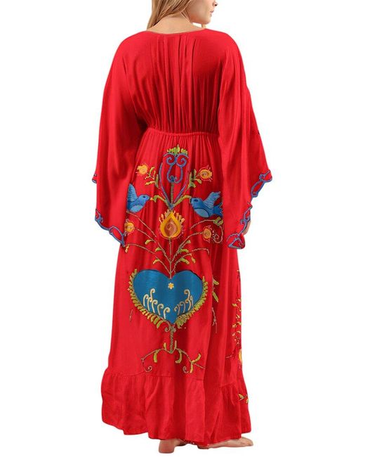 Esea Red Maxi Dress