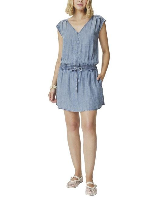 Splendid Blue Ginger Mini Dress