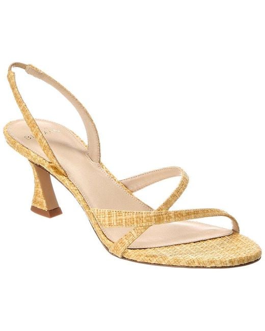 Alexandre Birman Metallic Tita Bell 60 Tweed Slingback Sandal