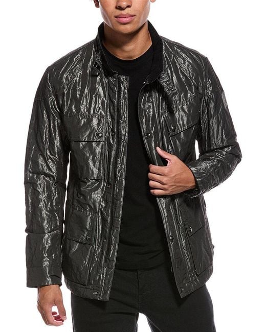 Belstaff Men's Black Trialmaster Concept Jacket