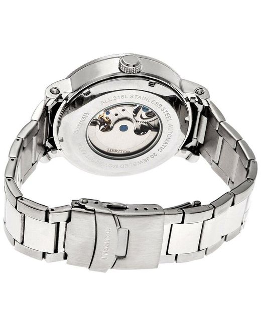 Heritor Gray Aries Watch for men