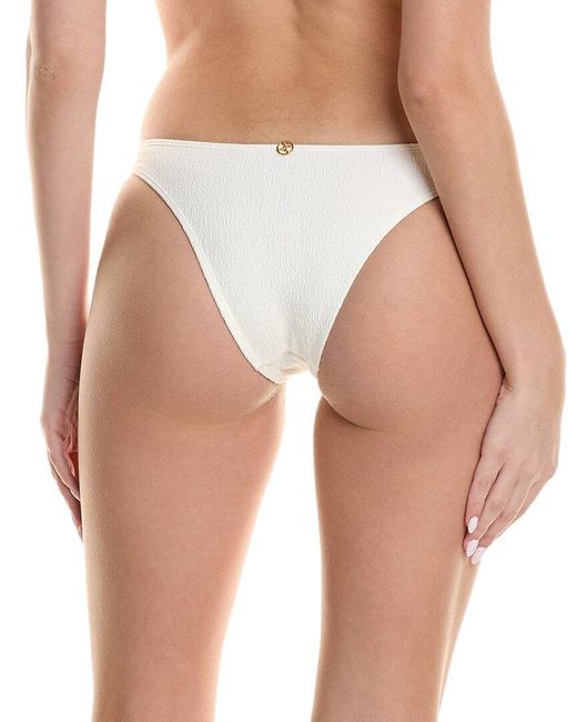 ViX White Firenze Fran Basic Bikini Bottom