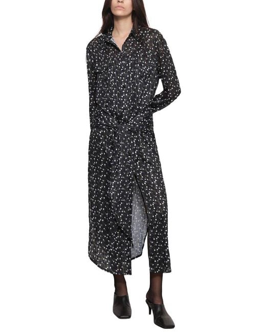 Sabina Musayev Black Jura Midi Dress