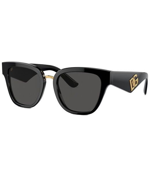 Dolce & Gabbana Black Dg4437 51mm Sunglasses