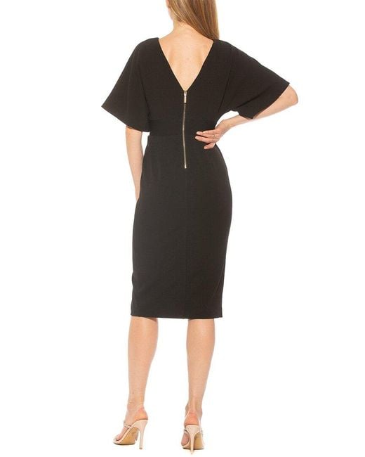 Alexia Admor Black Mila Sheath Dress