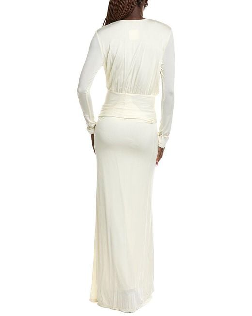 Paris Georgia White Filomena Maxi Dress