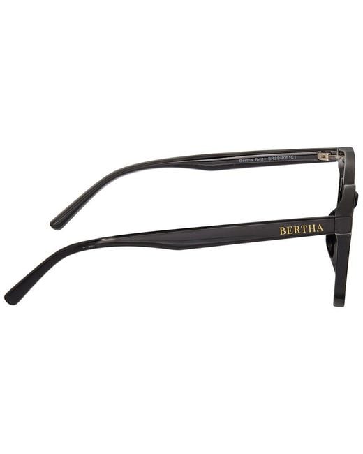 Bertha Brown Brsbr051C2 54Mm Polarized Sunglasses
