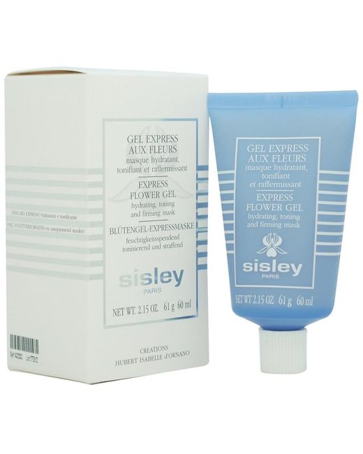 Sisley Blue 2Oz Express Flower Gel Hydratetone & Firm Mask