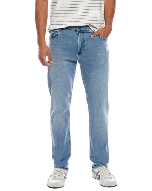 Roberto Cavalli Blue Straight Washed Jean