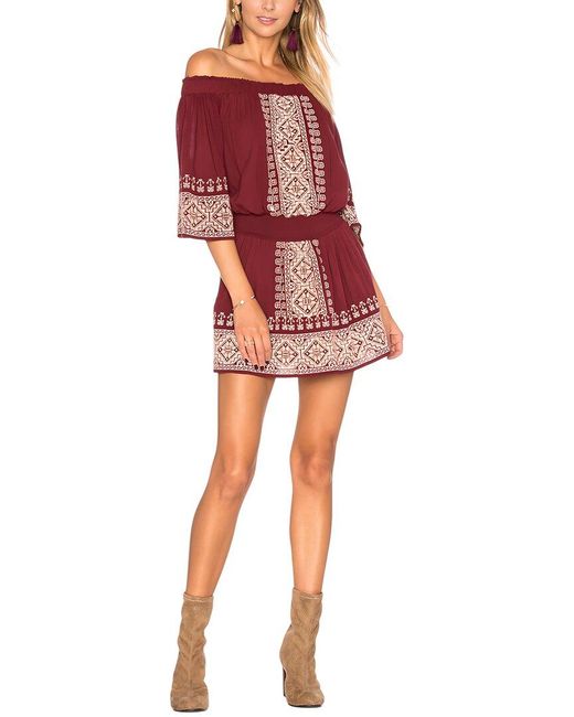 Esea Red Min Dress