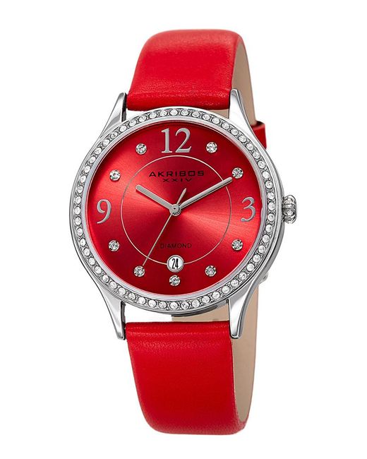 akribos-xxiv-No-Color-Leather-  display picture 2