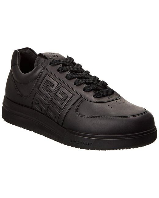 Givenchy Black G4 Low Leather Sneaker for men