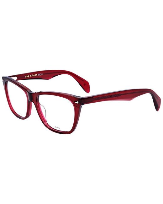 Rag & Bone Red 53Mm Optical Frames