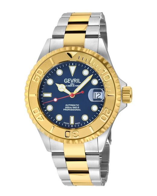 Gevril Wall Street Watch in Metallic for Men Lyst