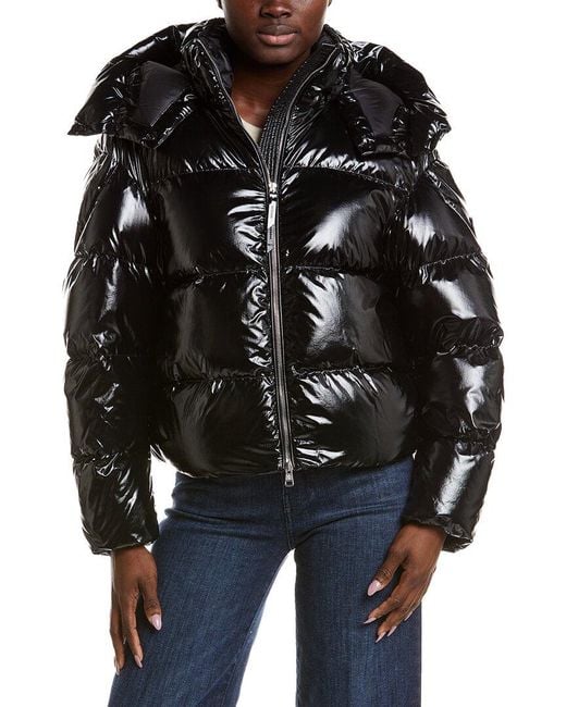 Moncler Black Puffer Down Jacket