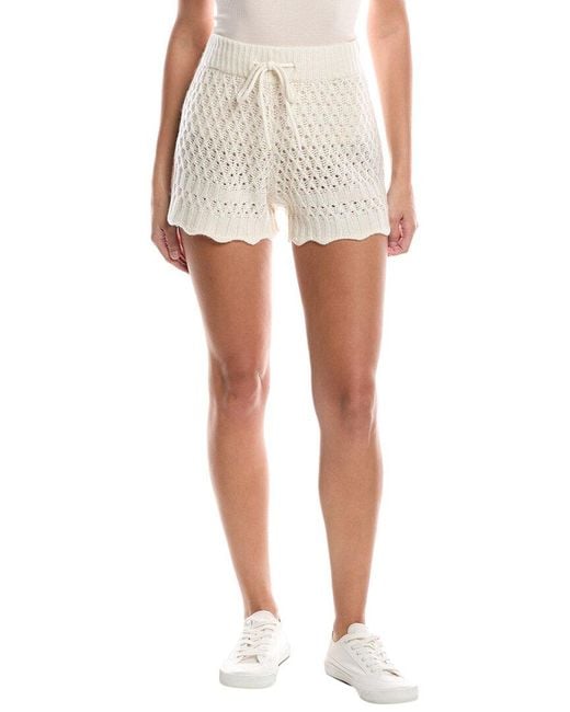 No Name White Noname Ruth Cashmere Short