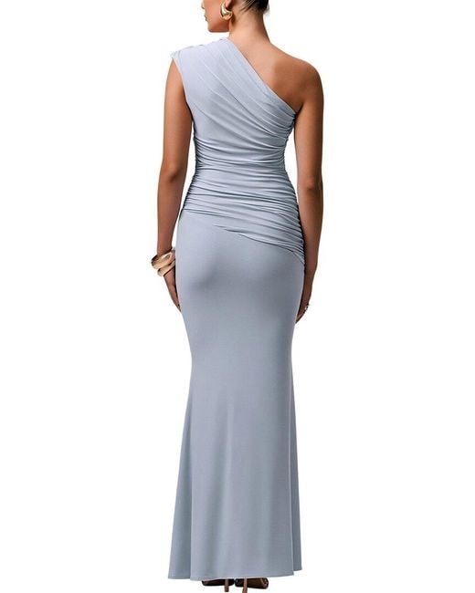 LEON GORI Blue Maxi Dress