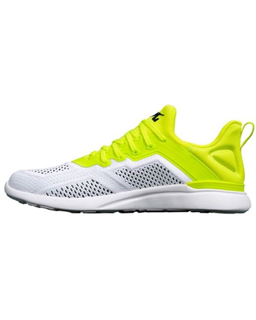Athletic Propulsion Labs Yellow Techloom Tracer Sneaker