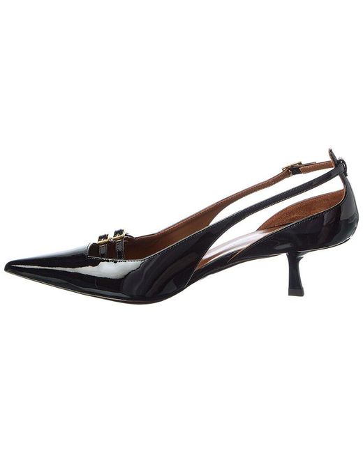 Giuseppe Zanotti Brown Raquel 50 Slim Patent Pump