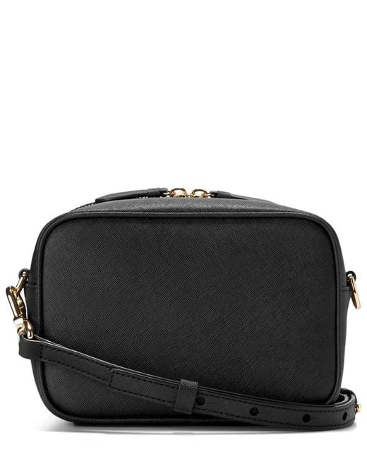 Cole Haan Black Go Anywhere Leather Camera Bag