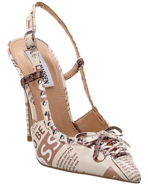 Steve Madden Vivant Stiletto in Metallic | Lyst Steve Madden Vivant Stiletto in Metallic | Lyst