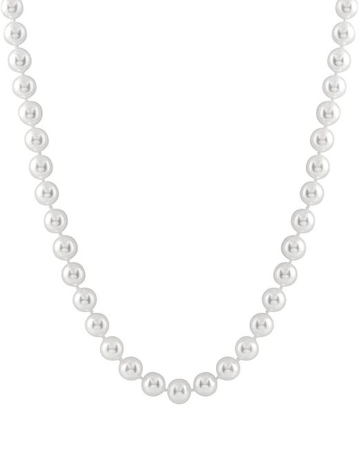 Splendid White 14k 6-7mm Akoya Pearl Necklace