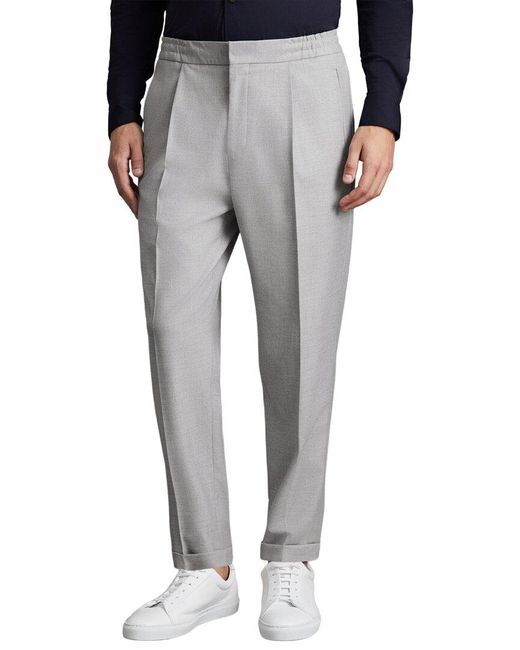 Reiss Gray Brighton Trouser for men