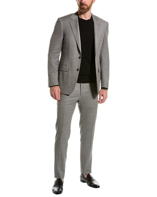 Canali Gray 2pc Wool Suit for men