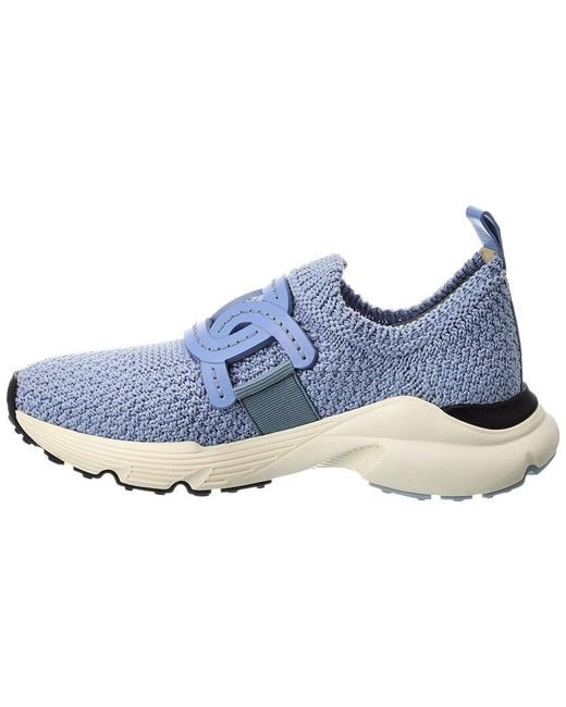 Tod's Blue Kate Crochet Sneaker