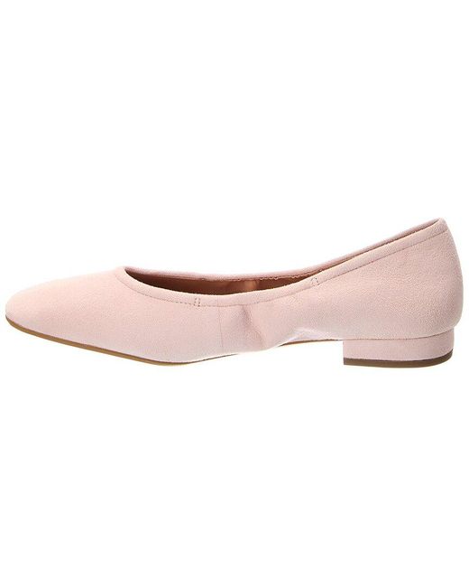 Cole Haan Pink Go To Valinda Suede Flat
