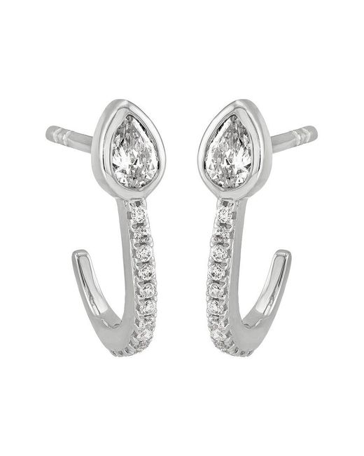 Sabrina Designs White 14K 0.25 Ct. Tw. Diamond Earrings