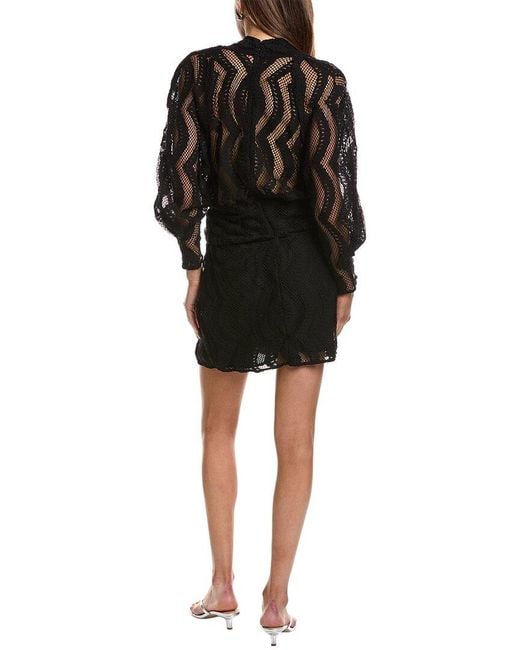 IRO Black Emsi Mini Dress
