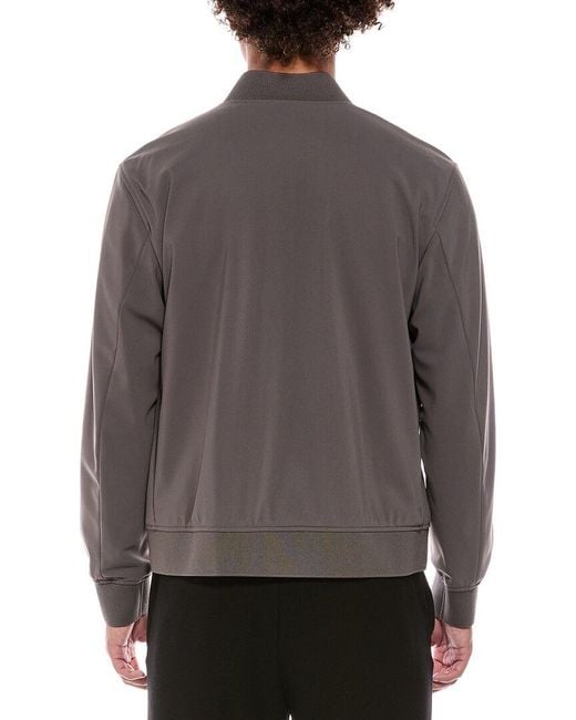 Theory Gray Murphy Precision Ponte Jacket for men